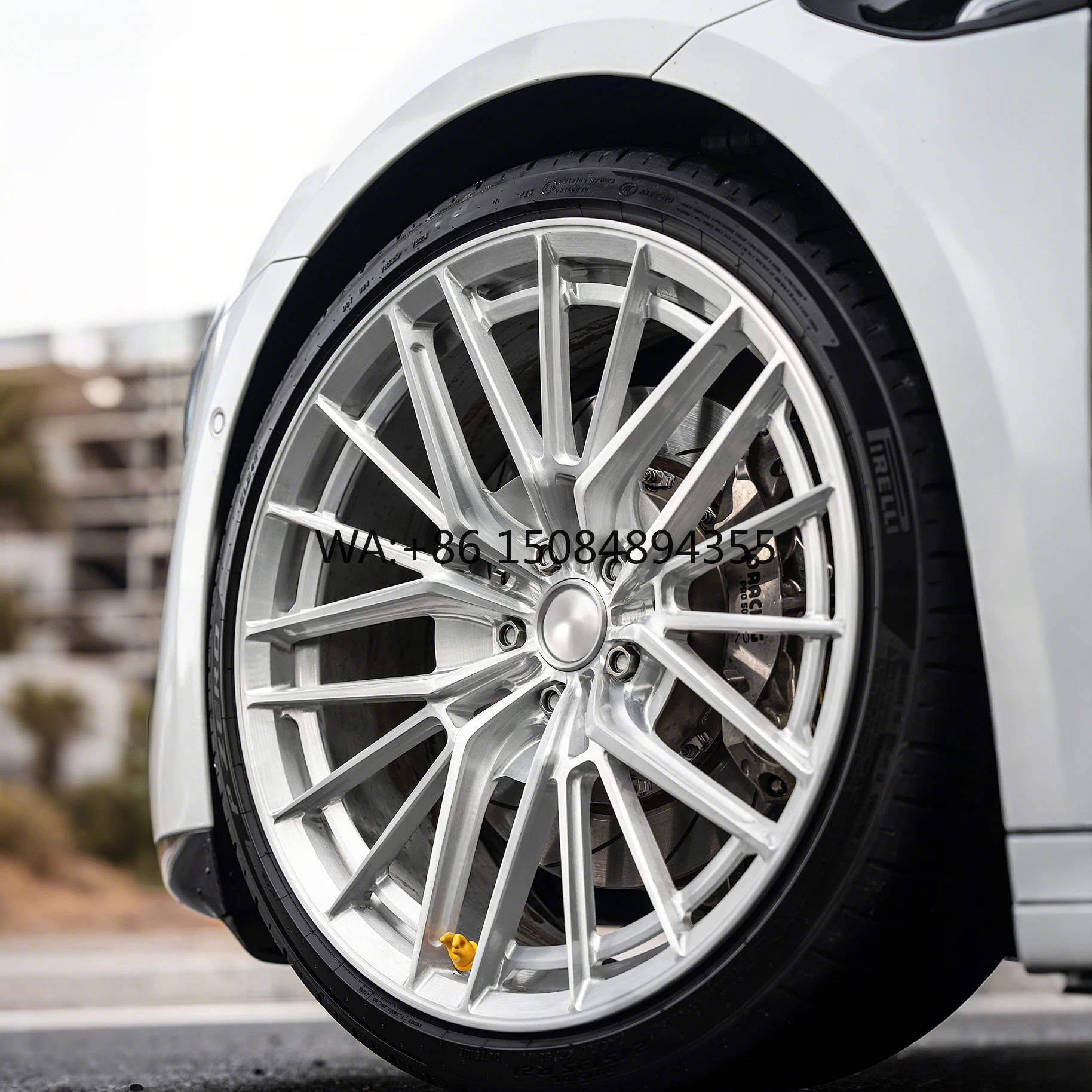 

OEM Brushed Silver Custom Forged Car Wheels 18-24 Inch 5x114.3 5x112 5x110 5x120 High Performance Forged Rims