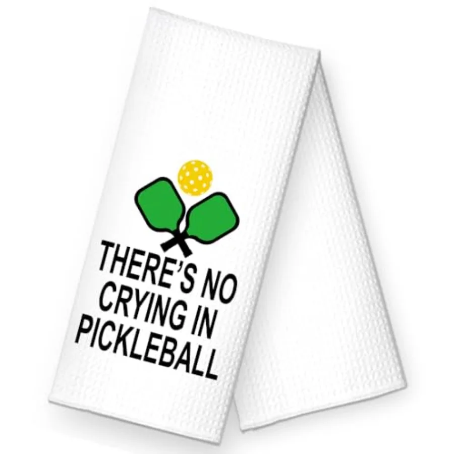 

There's No Crying in Pickleball Fy Kitchen Towels Fy Kitchen Items for Women Men Birthday Housewarming Gts for Hostess Mom Sist