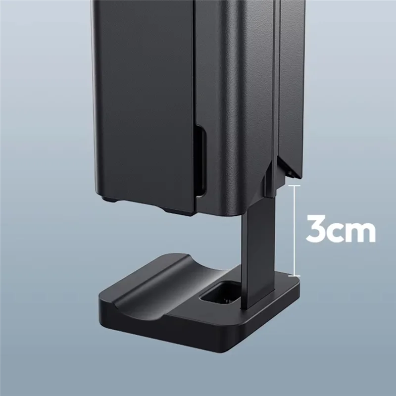 ABDE-Ulanzi SK-20 Suporte para telefone de viagem Tripé dobrável com clipe de telefone e braçadeira inferior para tiro aéreo de mesa multiângulo