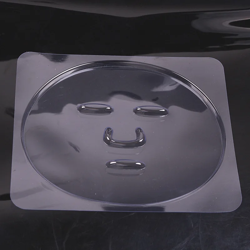 Algen Gesichtsmaske Form Tablett Gesichtsmaske Brett Algen Film mit PVC Kunststoff Blister Film Weiche Film Pulver Pflege Werkzeug