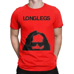 Novelty LONGLEGS 2024 Horror Movie Film T-Shirts for Men Women Pure Cotton Tee Shirt Printed Clothing