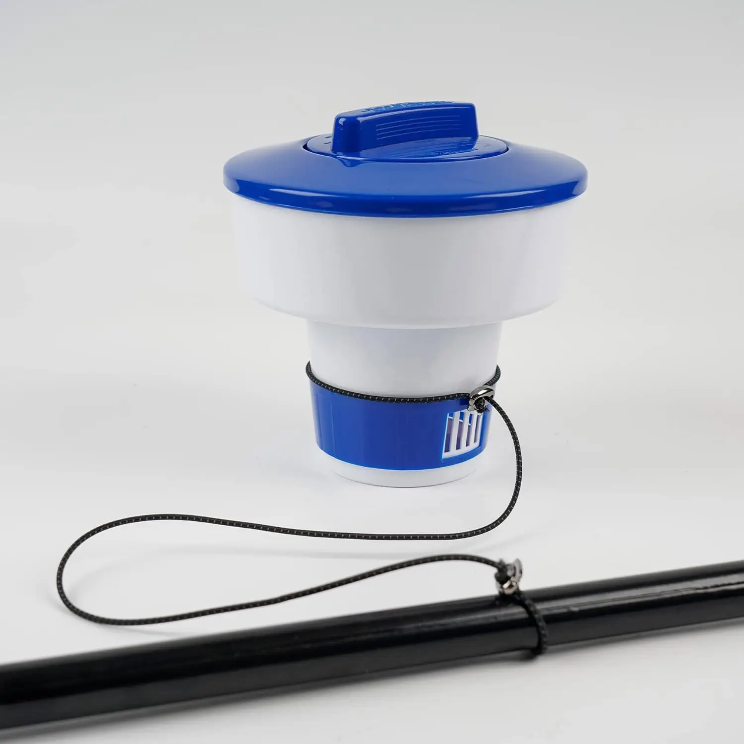 2Pcs Pool Chlorine Dispenser Float Tether Leash,Black Float Leash for Protecting from Collision,Chlorine Dispenser Float Tether