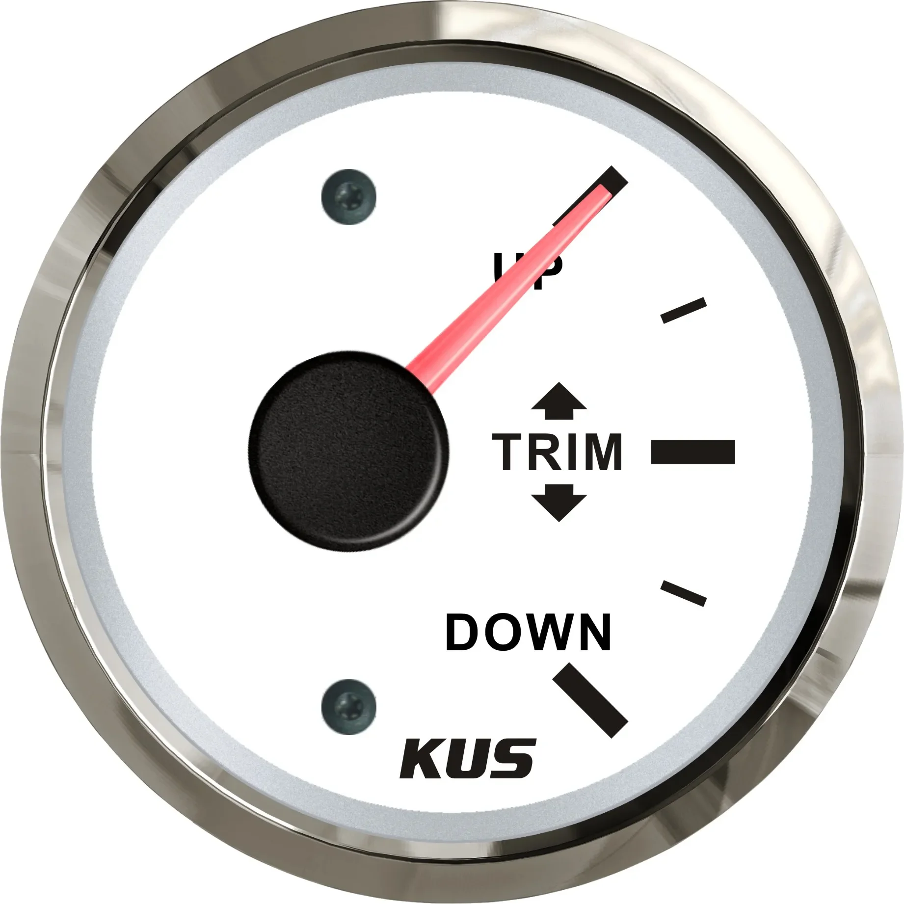 

KUS 52mm 12/24V Boat Trim Gauge Marine Trim Tilt Indicator Up Down 0-190ohm