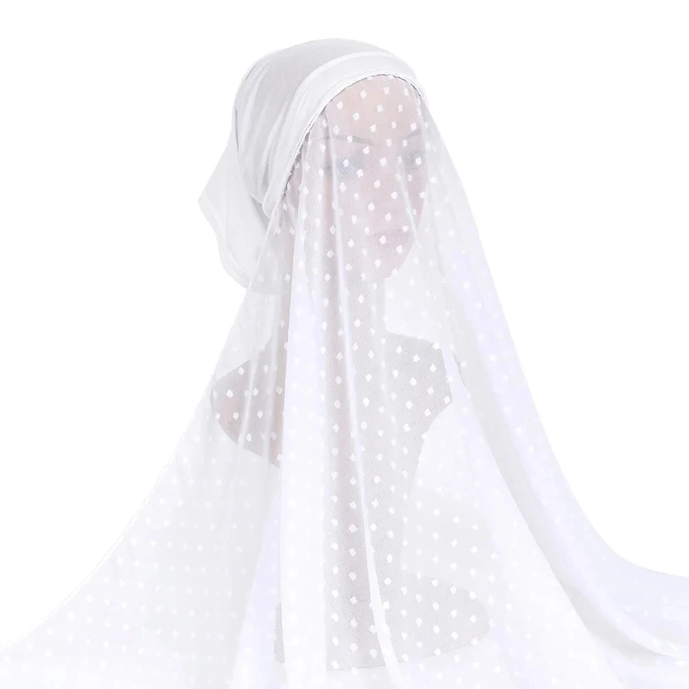 Xales hijab instantâneos de chiffon muçulmano para mulheres, modal, boné de tubo, lenço conveniente, terno, novo estilo, 2020