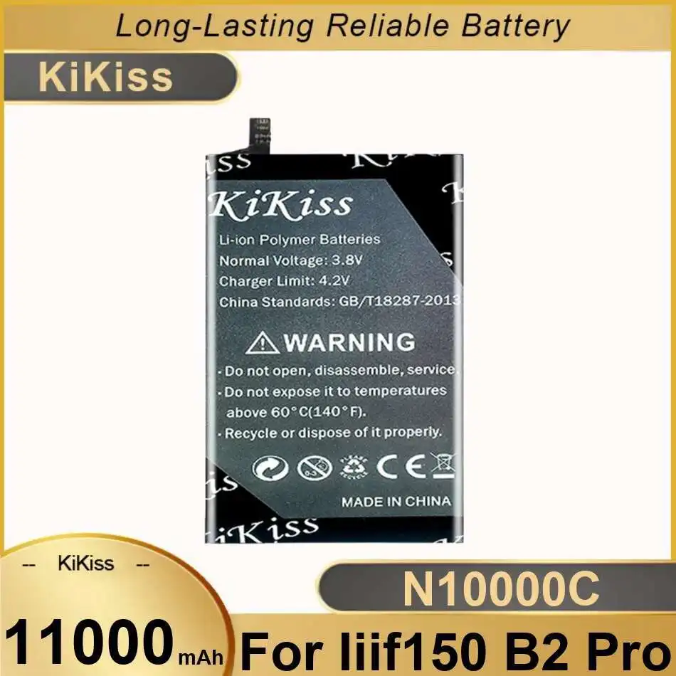 

Mobile Phone Battery Safe For IIIF150 B2 Pro N10000C 11000Mah