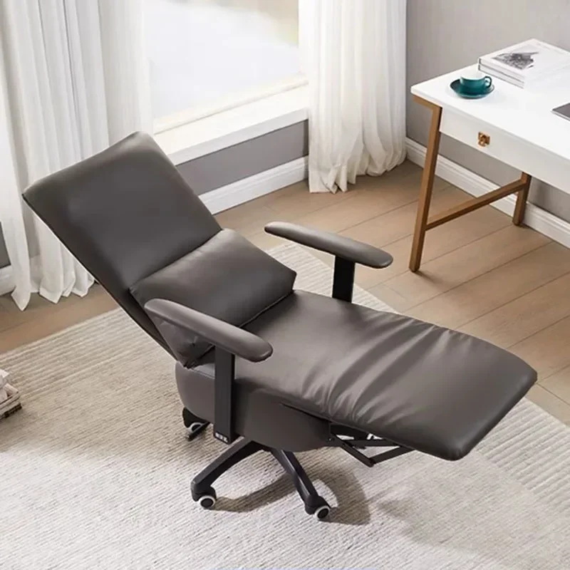 

Chair Wheels Furniture Home Nordic Office Leg Rest Cheap Gamer Backrest Relaxing Computer Chaise Design Bed Comfortable Pc