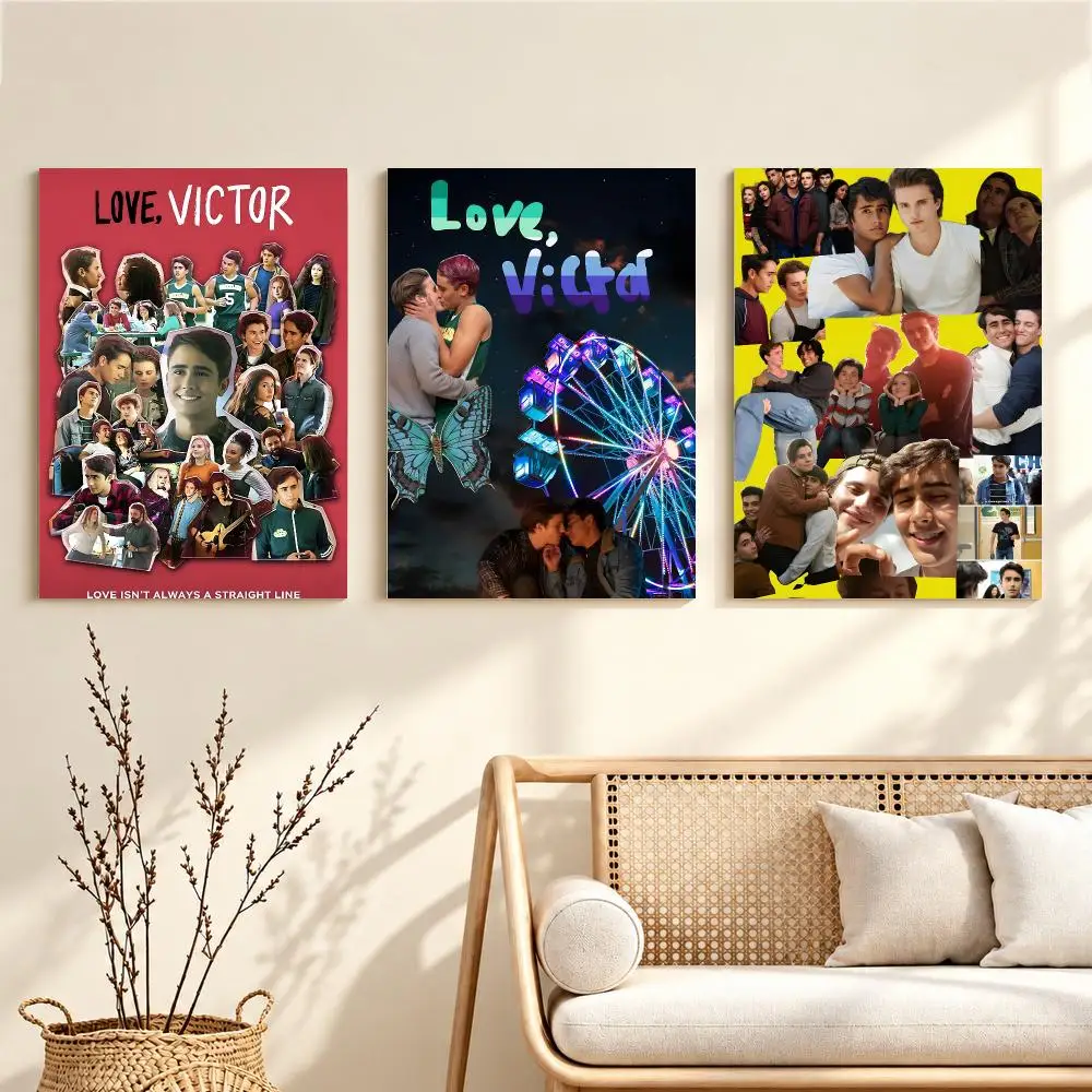 Hopeful Heartfelt Series Love Victor Poster Unframed Wall Art Prints Bedroom Living Room Office Home Decor Pictures