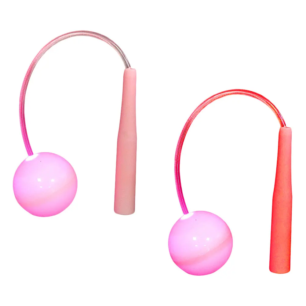 

Glowing Skipping Ropes LED Luminous Jump Rope Portable Fitness Equipment Cordless Wireless Night Sports Balcony Bedroom Outdoor