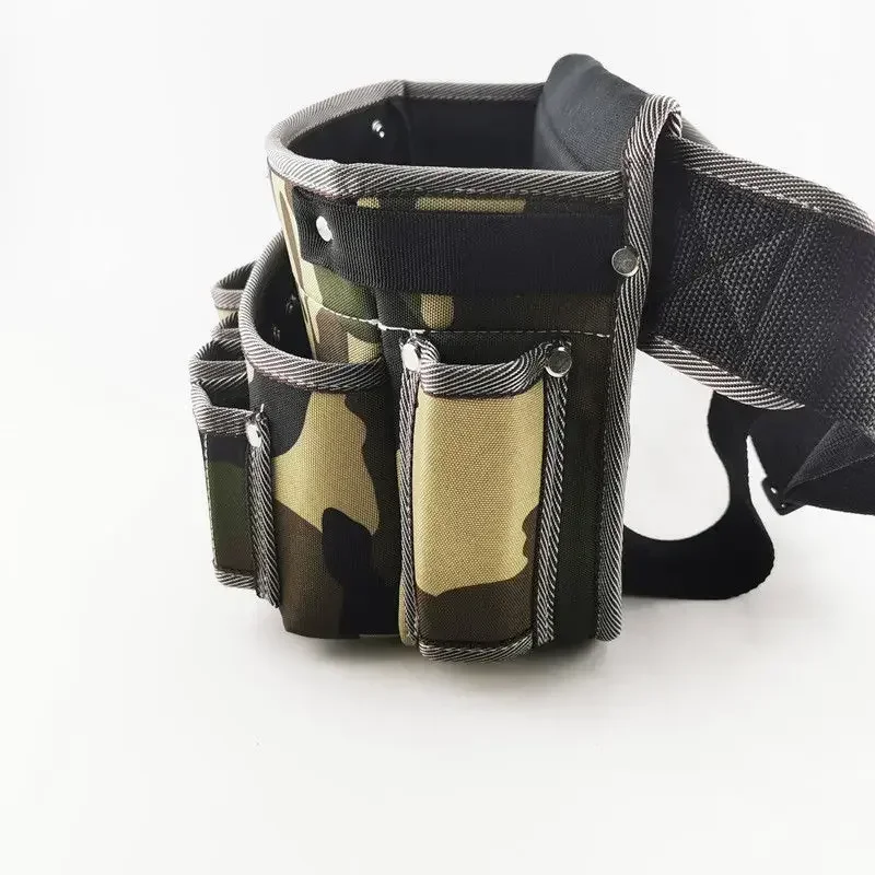 Oxford Cloth Multifunctional Waist Bag Suitable for Hardware Tool Bags for Woodworking Electricians Maintenance and Decoration