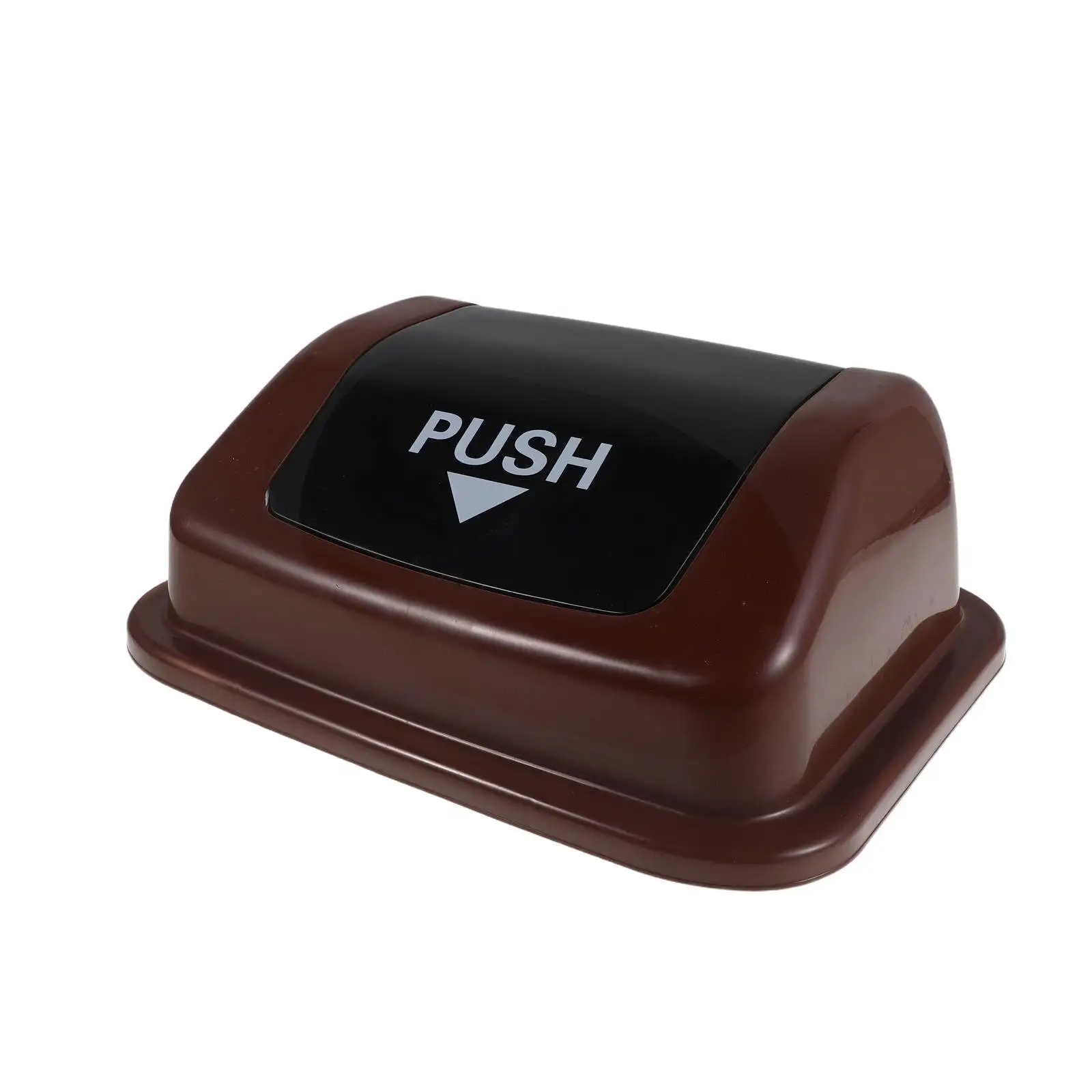 

Прочная пластиковая крышка для мусорного бака, большая, светло-коричневая, для уличного мусорного контейнера, сменная крышка для мусорных ведер