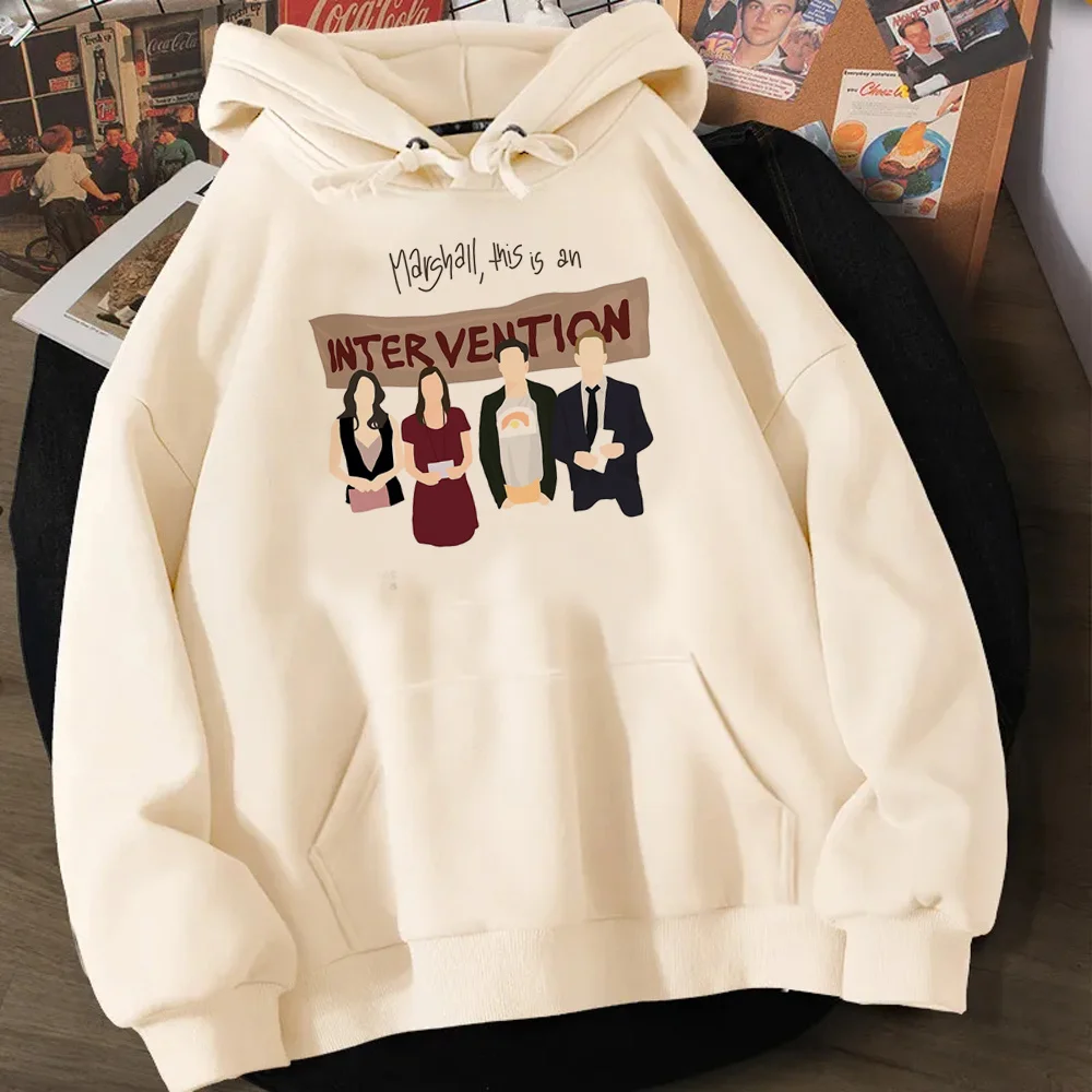 How I Met Your Mother Kapuzenpullover für Männer, grafischer Anime 2022, bedruckter Herren-Kapuzenpullover in Übergröße