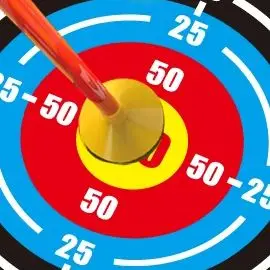 Set arco e frecce con 5 frecce Giocattoli da esterno per interni per ragazzi Sport Gioco di interazione genitore-figlio Regali di Natale per bambini Giocattolo per bambini