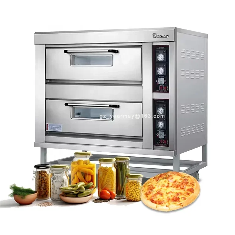 Baking Horno Commercial Gas Electric Pizza Oven Bakery Equipment Industrial Cake Bread Built-in Ovens