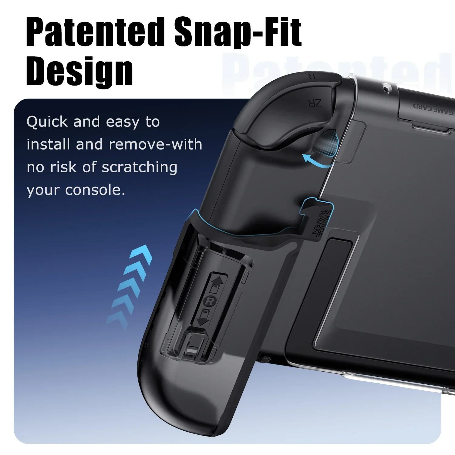 Nintendo Switch rie Savage Raven FissionGrip Case for Nintendo Switch 2