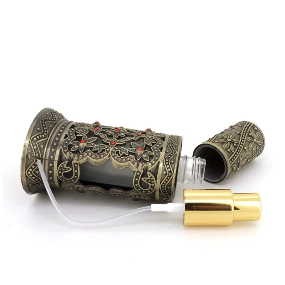 Pojemniki kosmetyczne w stylu arabskim Butelki do aromaterapii wielokrotnego użytku Butelki z rozpylaczem Butelki na olejki eteryczne Butelki z zakraplaczem