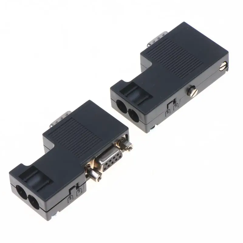 Bus Connectors With 9 Pin Male Port Stable Signal: Transmission Industrial Automation PLC System Wiring