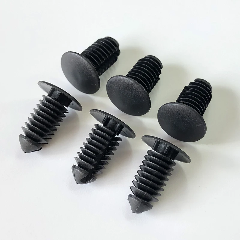 20/30pcs Car Clips Fit 10mm Hole Nylon Auto Fastener Fender Bumper Shield Retainer Plastic Rivet For GM For Ford For Chrysler