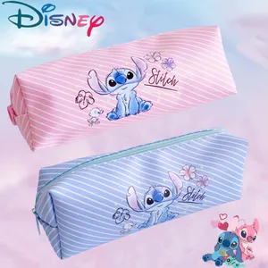 Disney Stitch Anime Pencil Case Stitch Permita Impresión Bolsa de dibujos animados Bolsa de almacenamiento Bolsa de papelería Estudiante de juguete de juguete Regalo 8 mejores bolsas de lápiz de anime de ventas - №7