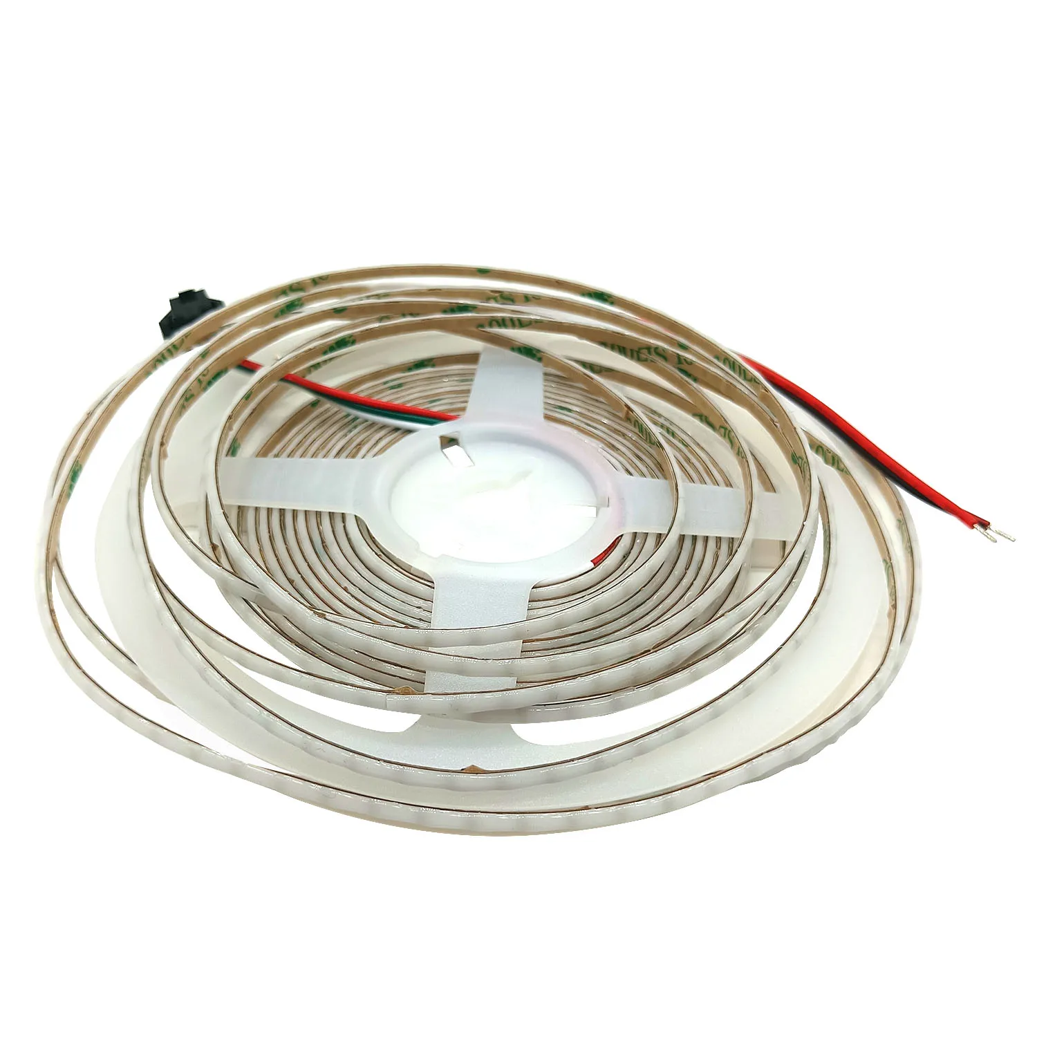 2.7mm WS2812B COB LED Strip DC5V Individually Addressable RGBIC Ultra Narrow 160Led/m High Density Flexible Colorful Pixel Light