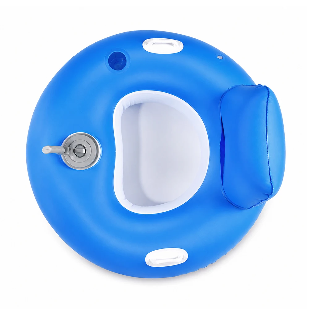 SIHAO Inflatable Electric Floating Raft Thruster Floating Chair Electric Floating Ring Water Driving Floating Chair Water Sports