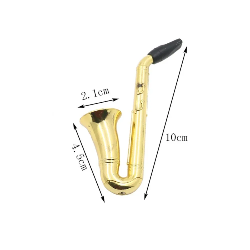 Detachable Portable Metal Saxophone Toy Creative Kitchen Tool Mens Holiday Gift view 6