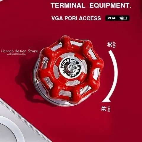 Fun Car Center Control 3D Valve Decoration Auto Interior Shift Knob Cover Air Conditioner Button Valve Switch Sticker