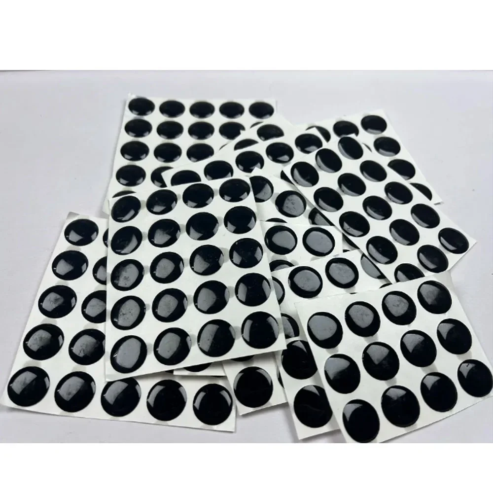 10/30/50pcs 14MM Car Remote Key Crystal Epoxy Stickers for AUDI for BMW for Fiat for Nissan Remote Control Logo Decals