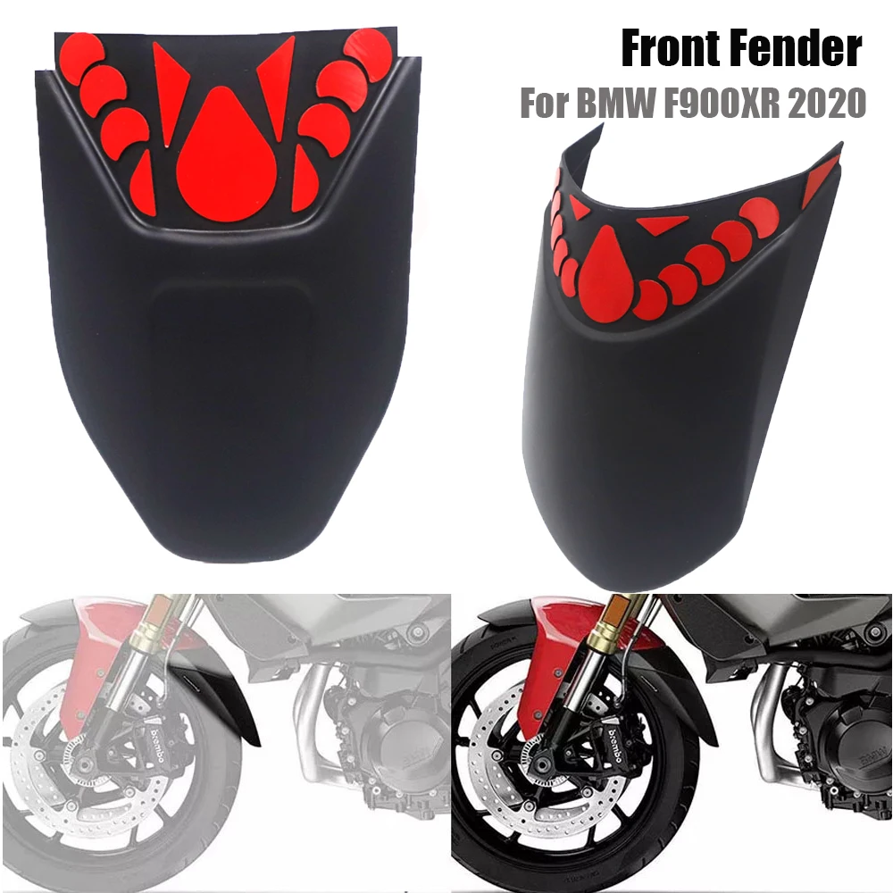 For BMW F900XR F 900 XR 2020 - Motorcycle Front Mudguard Fender Rear Extender Extension