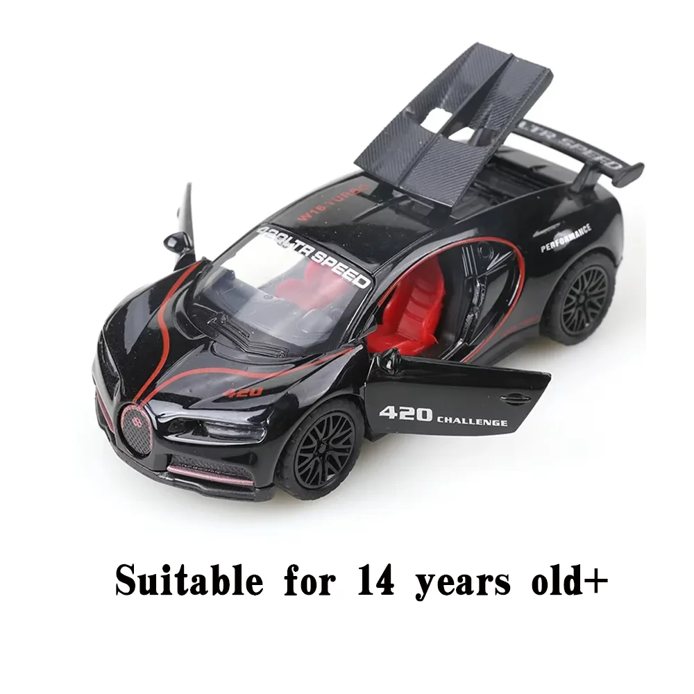 Modelo de aleación todoterreno de carreras, adornos de decoración deportiva, modelo de regalo para niño, vehículos de juguete, decoración de pastel de coche de juguete