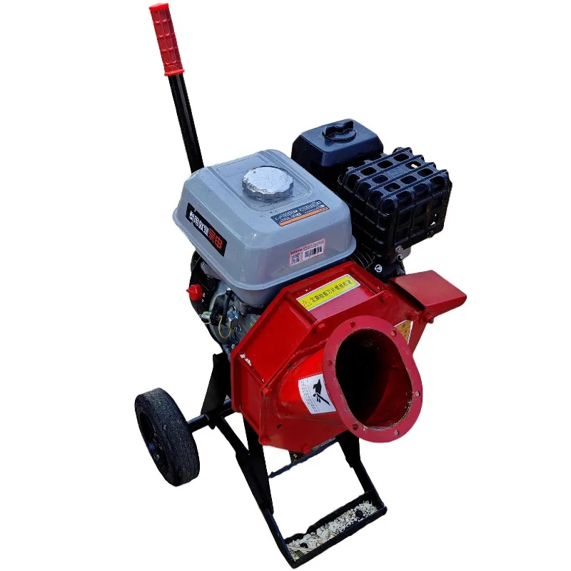 Small branch crusher landscaping courtyard orchard wood branch crusher straw bamboo crusher branch