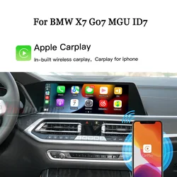 Hualingan 128G Android box for BMW X6 G06 X7 G07 with latest iDrive 7.0 upgrade Apple CarPlay Android Auto Navigation adapter