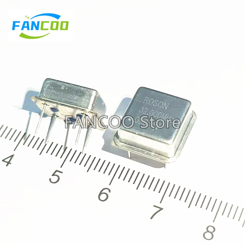 5PCS 32M 32MHZ 32.000M 32.000MHZ Half size 3.3v 5v CRYSTAL CLOCK OSCILLATOR OSC DIP-4 32.000