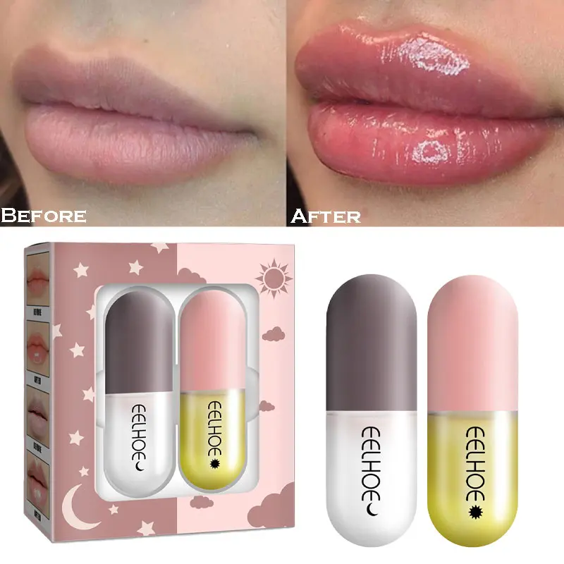 Lip Plump Serum Increase Lips Elasticity Instant Volumising Essential Oil Reduce Fine Lines Moisturizing Nourish Sexy Lip Care