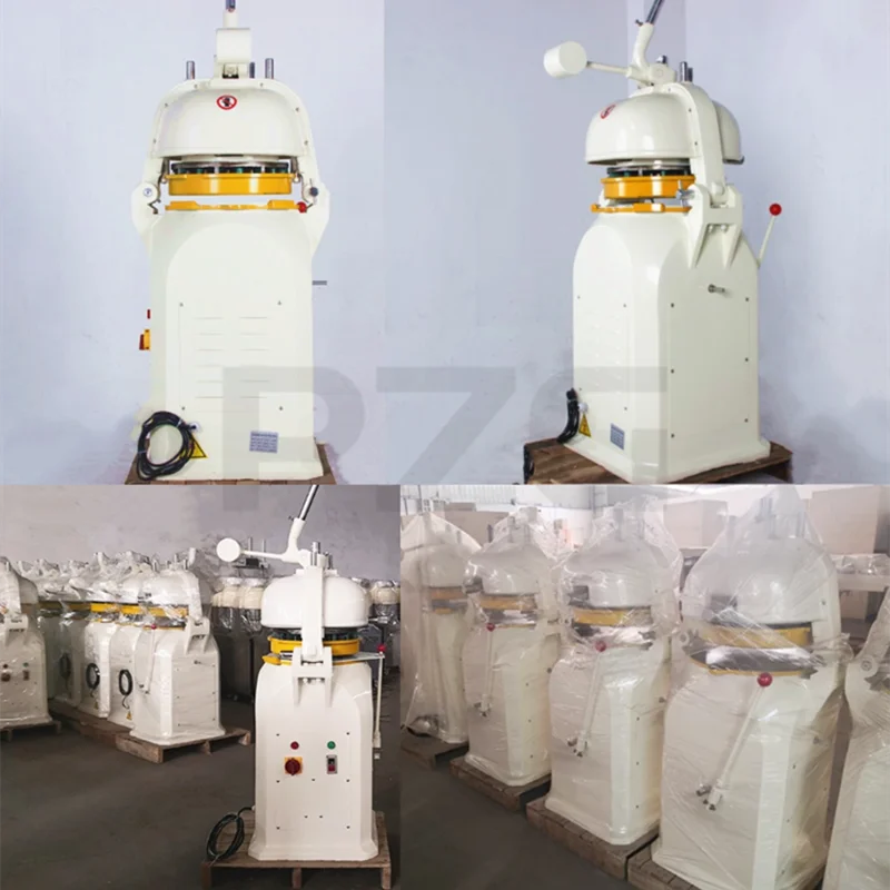 التجارية الصغيرة الخبز البيتزا العجين مقسم آلة مستديرة مخبز الحبوب المنتج القاطع كعكة مستديرة العجين الكرة صانع ماكينة