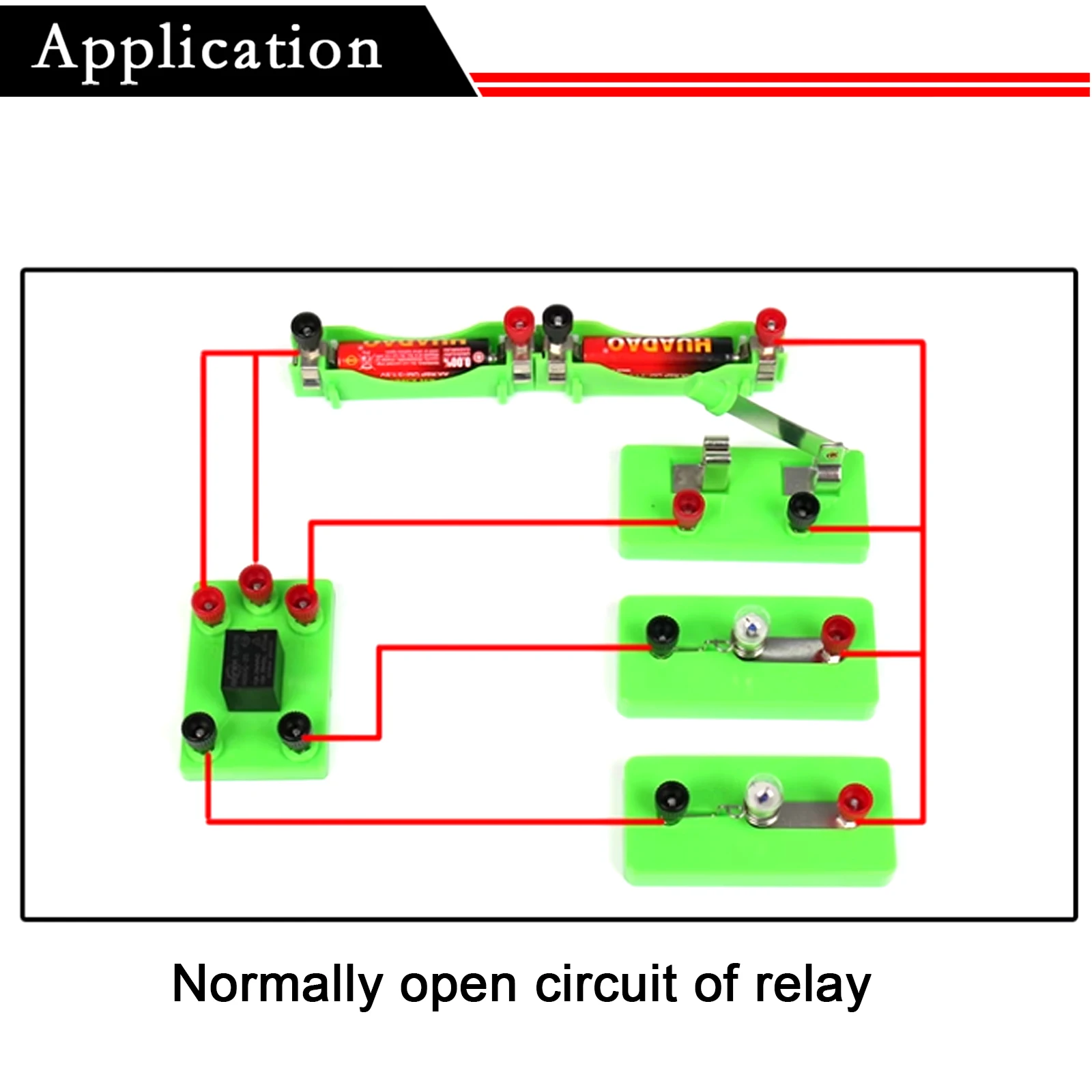 Physics 3v Electromagnetic Relay Junior High School Physics  Electrical Experiment Teaching Equipment instrument demonstration