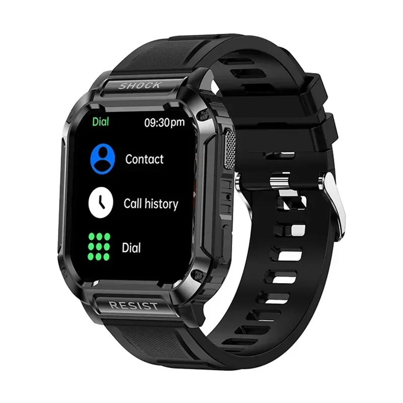 

NK36 Smart Watch for Men - 1.83 Inch, Bluetooth Call, Music Player, Health Monitoring, Outdoor Sport Bracelet Smartwatch.