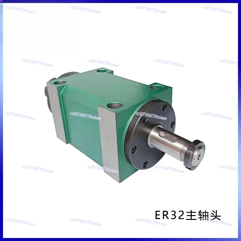 ER20/ER25/ER32 Power Head Lathe Spindle Boring Milling Grinding Cutting Head for Precision Engineering