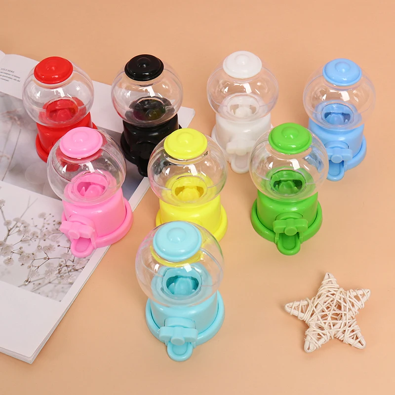 1PCS Cute Sweets Mini Candy Machine Bubble Toy Dispenser Coin Bank Kids Toy Warehouse