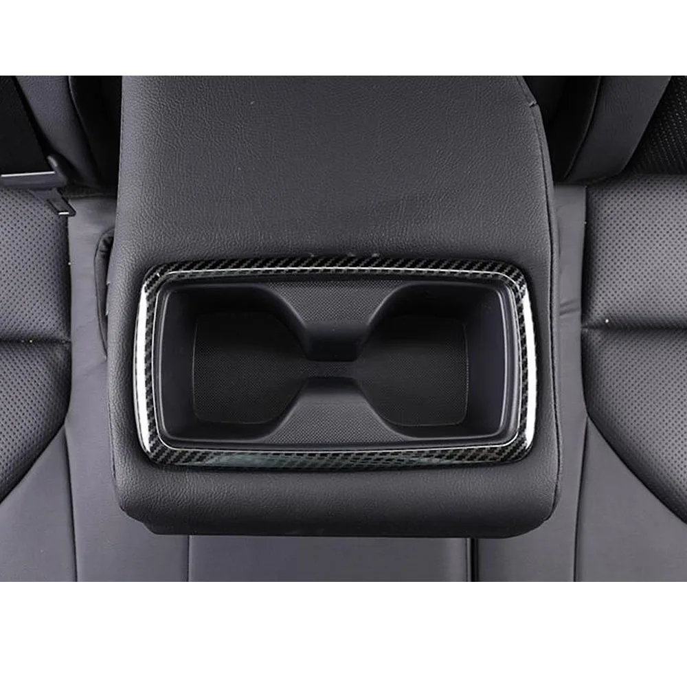 Rear Armrest Box Air Condition Outlet Vent Trim Gear Shift Box Panel Cover for Toyota Highlander Kluger 2020 2021 2022 2023 2024