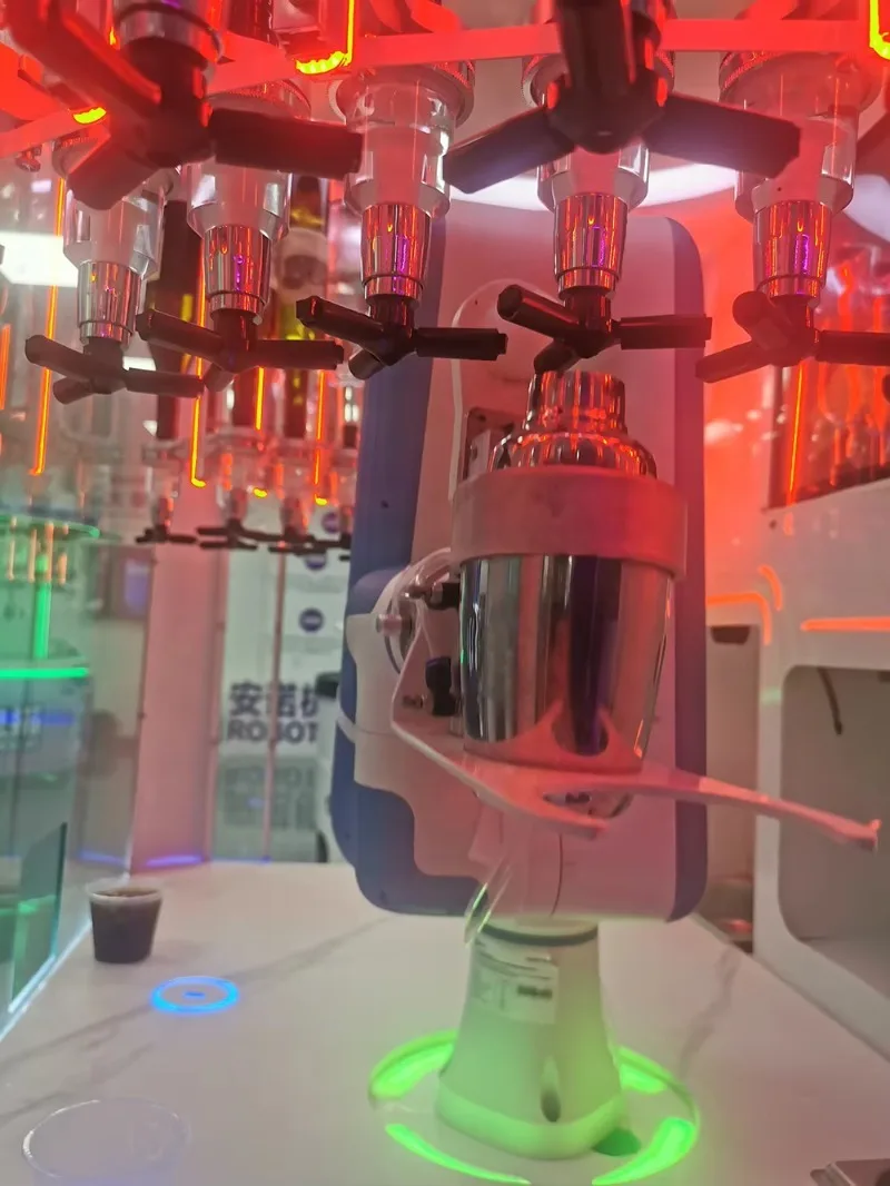 Cocktail Robot Automatic Drink Mixer Vending Machine Smart Bartender 24H Coin Operated Card Payment Self Service System