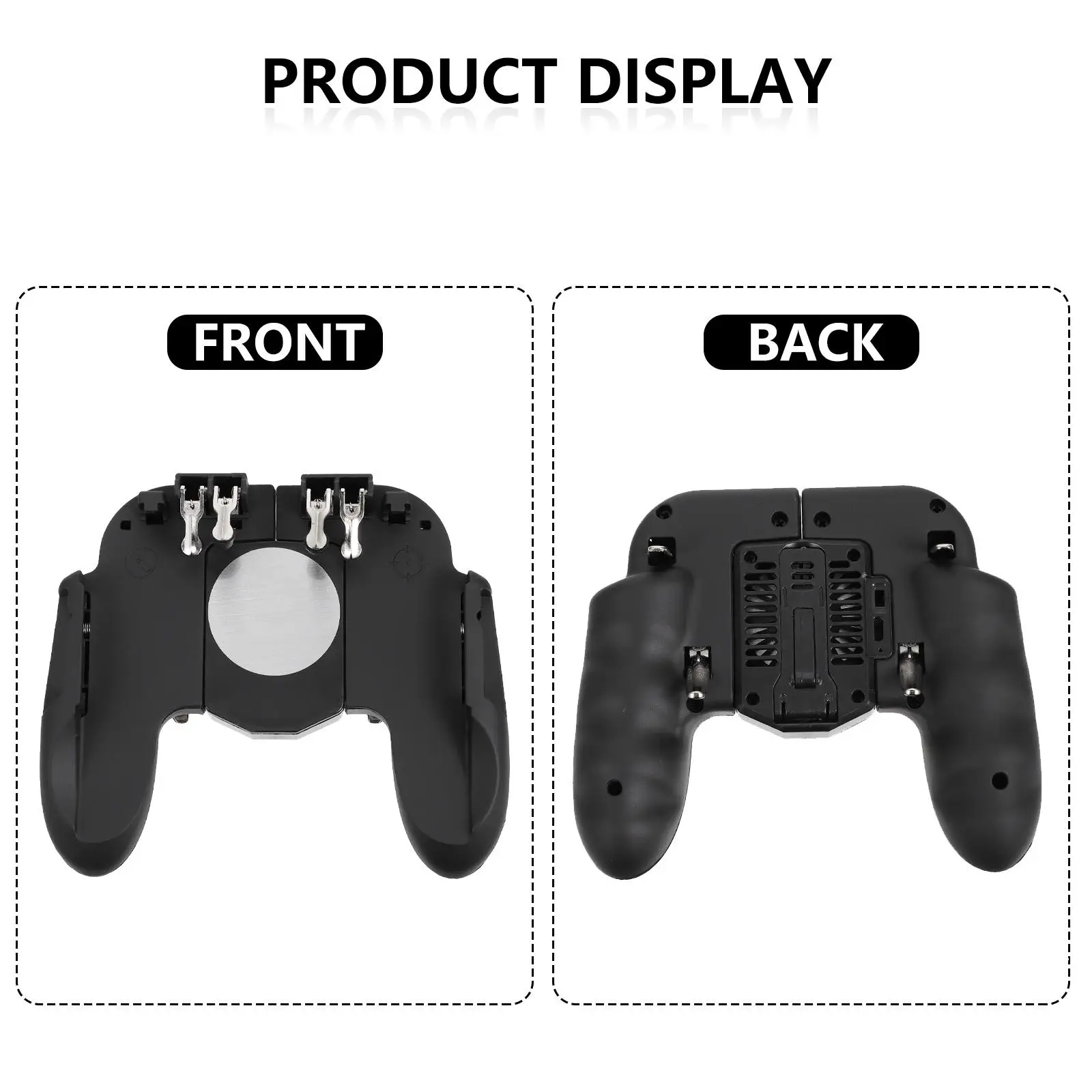 Gamepad Cell Phone Handle Controller Trigger USB Stable Mobile Abs Gaming for Ergonomic