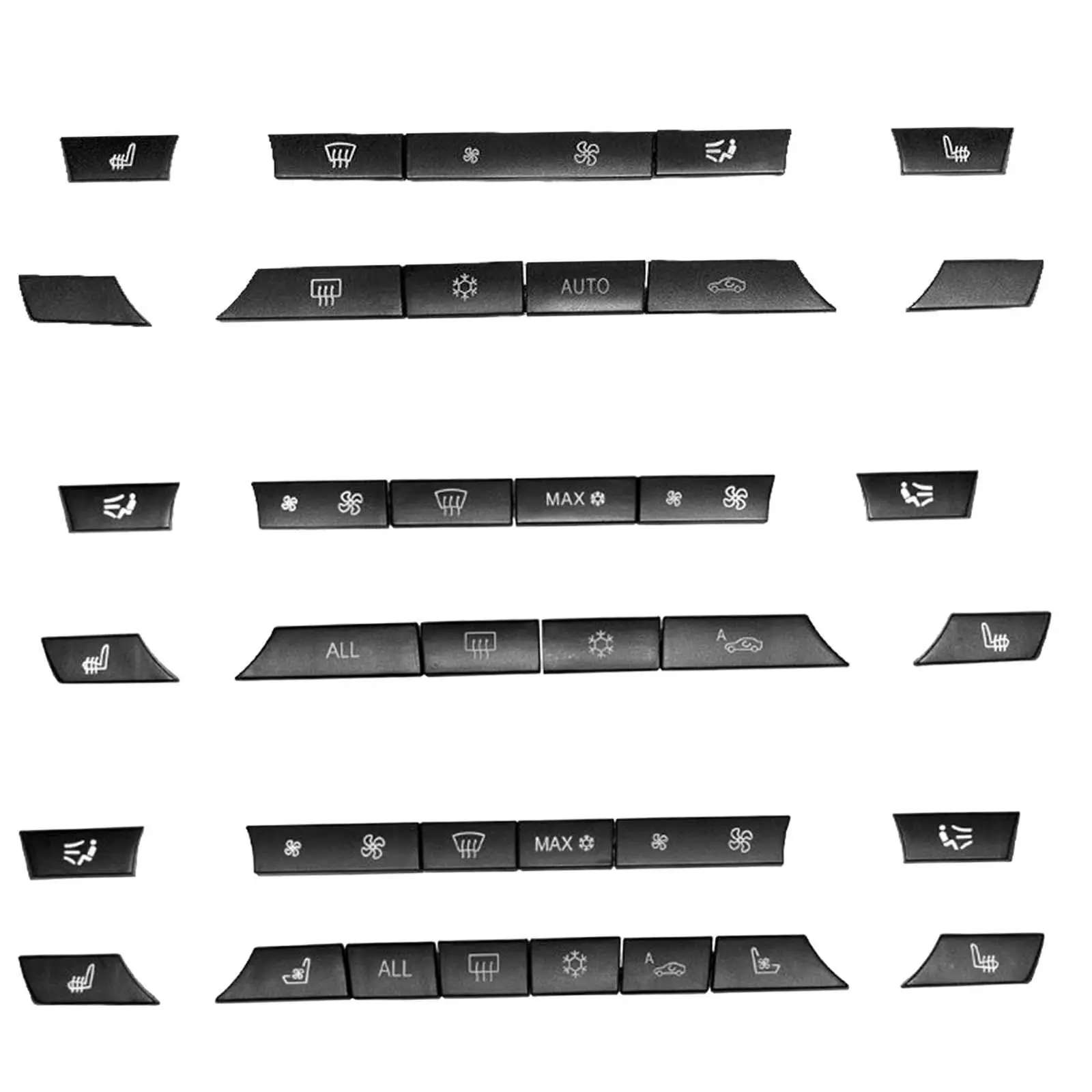 Button Key Caps Repair Set, 61319313923 for F07 GT F10 F11 F06 F12 F13 cessories