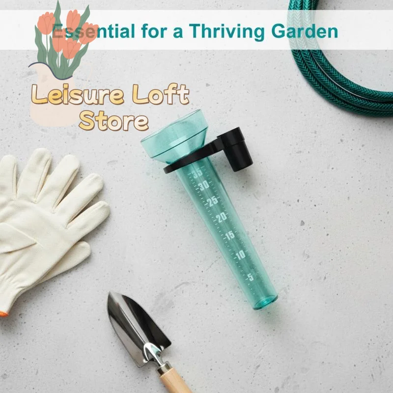 35mm Rainwater Measurement Tool Accurate Rain Gauge Waterproof Easy to Install for Yard Lawn Farm Weather Monitoring