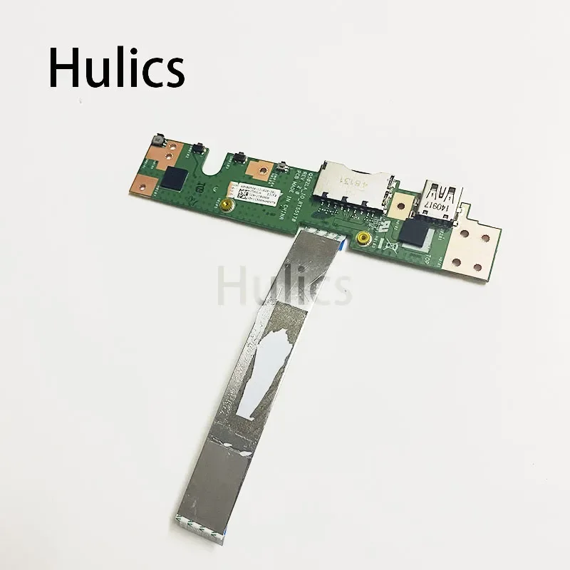 Hulics Used For ASUS 60NB0580-IO1020  Q502LA Power Button USB Card Reader Board Q502LA_IO_RTS5170 REV 2.0