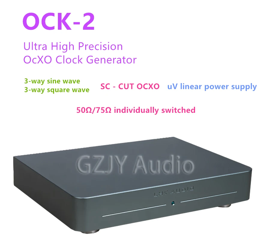 

LHY OCK-2 10Mhz SC Cut OCXO High Precision Ultra Low Phase Noise Thermostatic Clock Crystal Oscillator Super Femtosecond