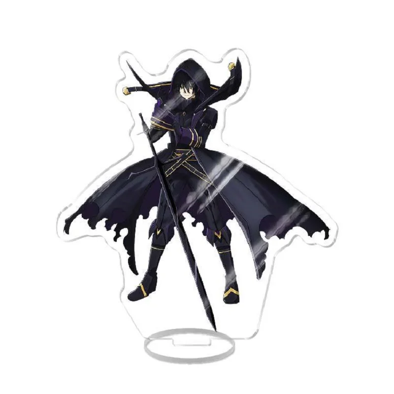 Cartoon Anime The Eminence In Shadow Character Stand Acrylic Figure Standing Model Plate Desktop Display Cosplay Fans Gift