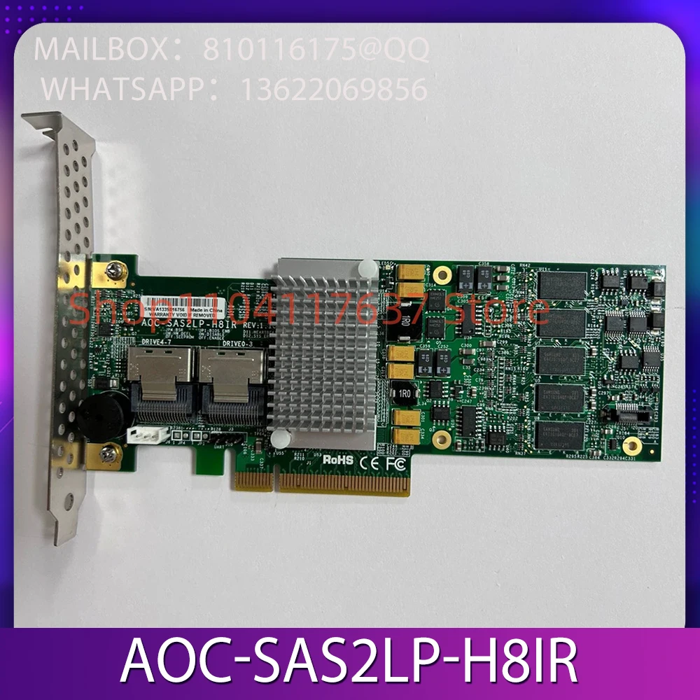 For Supermicro AOC-SAS2LP-H8ir LSI 2108 512M RAID array card 9260-8I H20