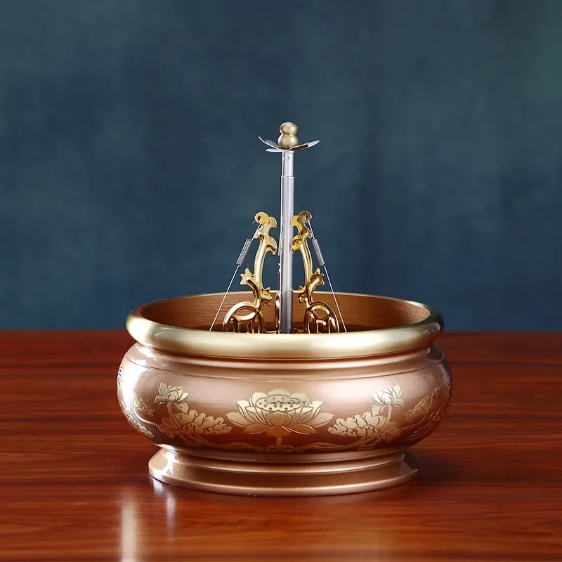 Large 24 Hour Tower Incense Burner Rack Two Tone Round Edge Plate for Home Use Direct from Manufacturer Aromatherapy