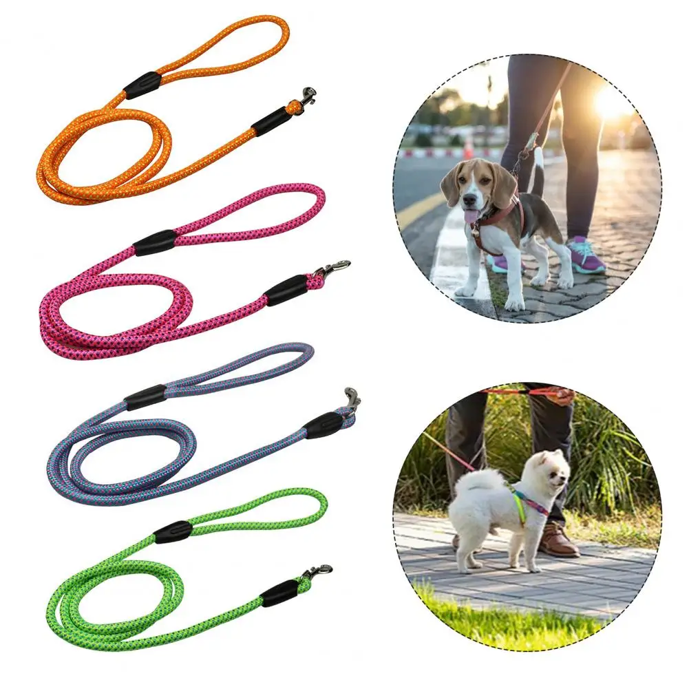 

Dropshipping!!Pet Traction Leash Comfortable Grip Anti-pull Nylon Dog Training Leash for Small Dogs