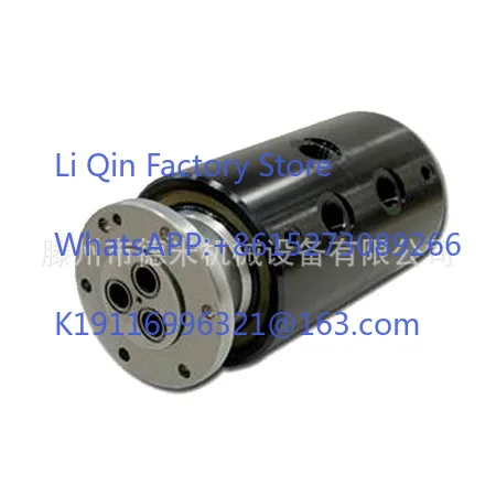 Two four six channel rotary joint, deep hole drilling vacuum 3000 rpm high-speed and high-pressure hydraulic rotary joint